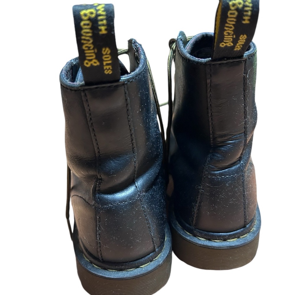 Dr. Martens Black Combat Boots - Picture 2 of 9